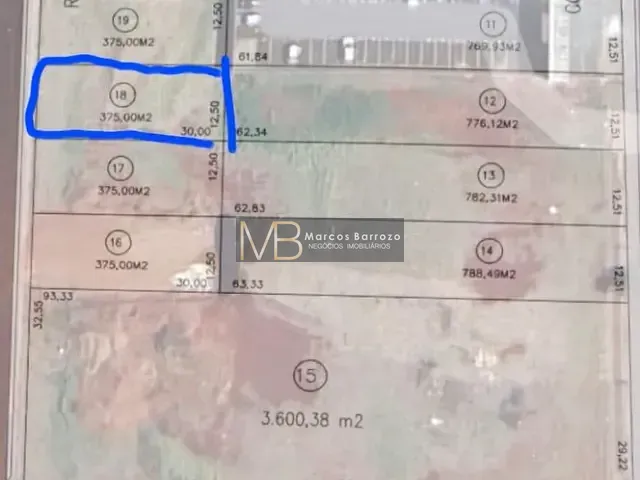 Terreno com 375m², à venda, no bairro Olímpico em Londrina