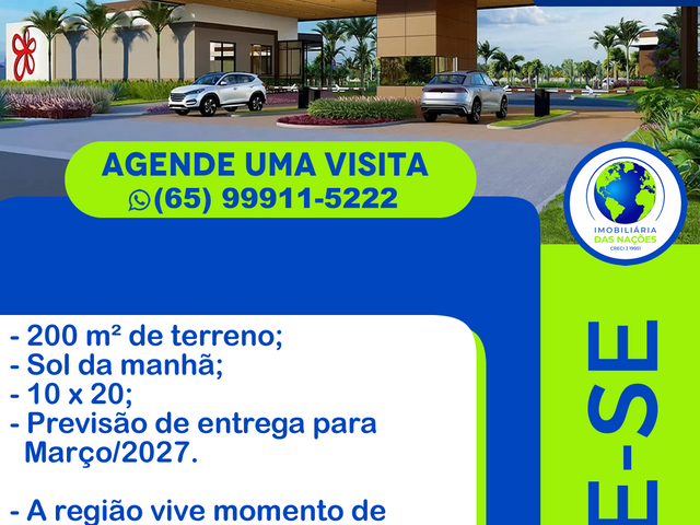 Terreno com 200m², à venda, no bairro São Francisco em Cuiabá