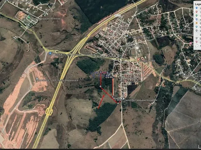Terreno com 43500m², à venda, no bairro Caçapava Velha em Caçapava