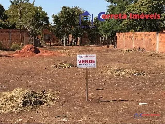 Terreno com 435m², à venda, no bairro Carioca em Três Lagoas