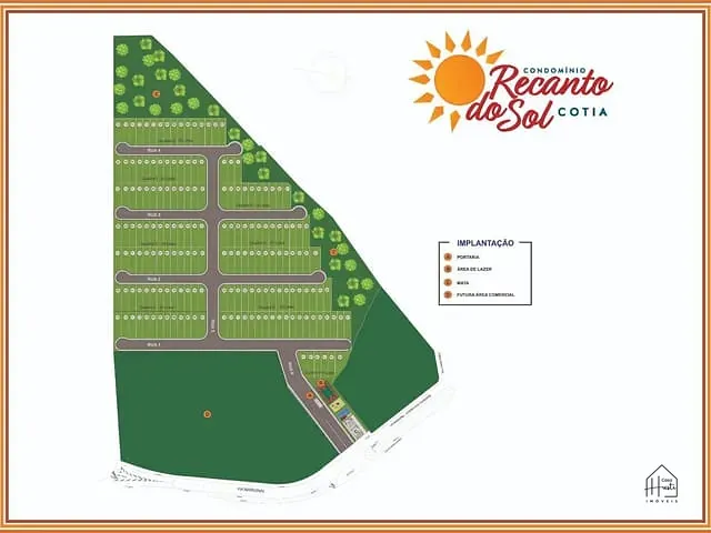 Terreno com 141m², à venda, no bairro Parque mirizola em Cotia