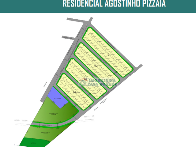 Foto do Terreno - Terreno à venda,  Residencial Agostinho Pizzaia, Rolândia, PR | Imobiliária Casa Grande - Rolândia