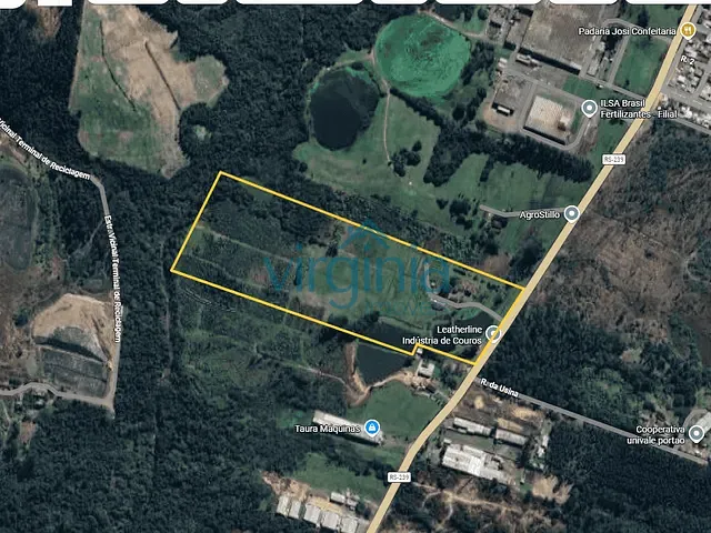 Terreno com 128m², à venda, no bairro Industrial em Portão