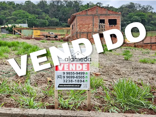 Terreno com 220m², à venda, no bairro JARDIM PARAISO em Jacarezinho