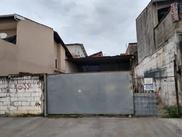 Terreno com 250m², à venda, no bairro Conjunto Residencial Galo Branco em São José dos Campos