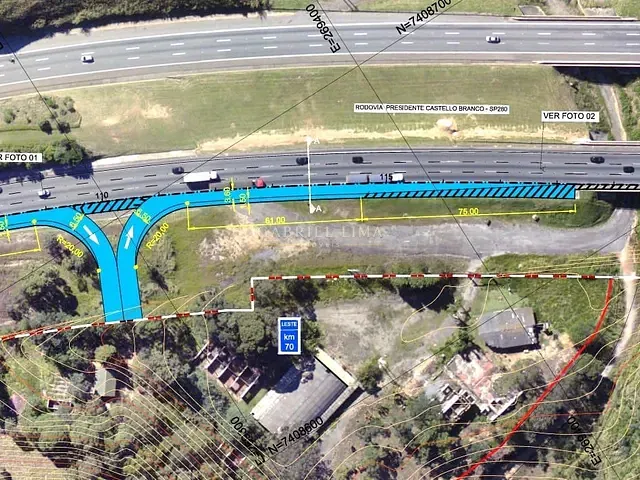 Terreno com 212000m², à venda, no bairro Centro em Itu