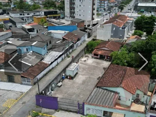 Terreno com 531m², para alugar, no bairro Sítio do Campo em Praia Grande