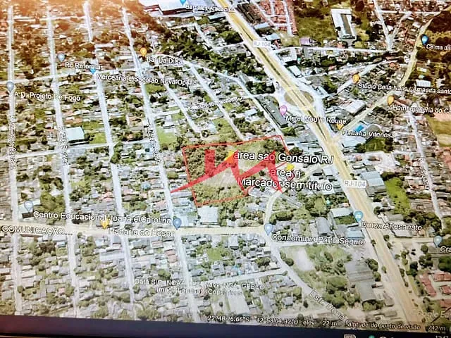 Terreno com 29293m², à venda, no bairro Vistas Alegre em São Gonçalo