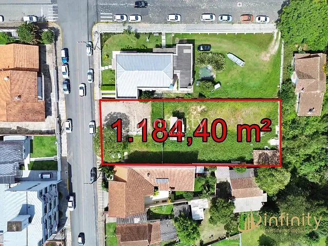 Terreno com 1184m², à venda, no bairro Jardim do Moinho em Mafra
