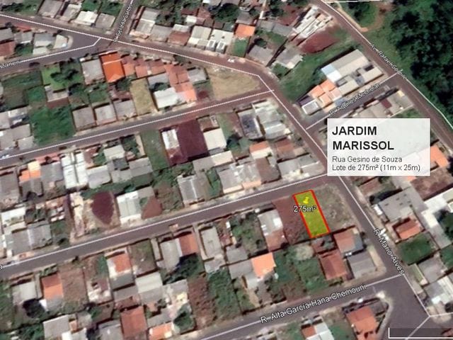 Foto do Terreno - Terreno à venda, Jardim Marissol, Apucarana, PR | J. Mareze Imóveis Ltda