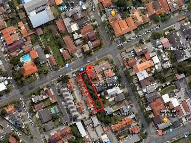 Terreno com 750m², à venda, no bairro Jardim Social em Curitiba