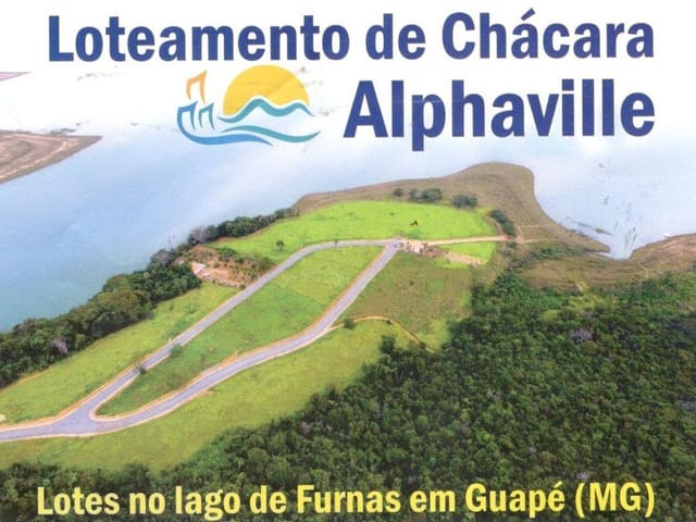 Terreno com 1273m², à venda, no bairro Guape em Guapé