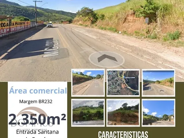 Terreno com 2350m², à venda, no bairro Vale do Paraíso em Santana do Paraíso