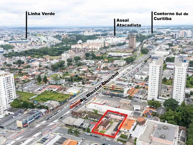 Terreno com 960m², à venda, no bairro Capão Raso em Curitiba