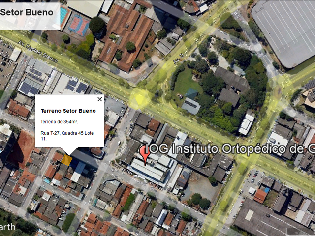 Terreno com 354m², à venda, no bairro Setor Bueno em Goiânia