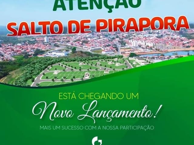 Terreno com 250m², à venda, no bairro LOTEAMENTO CASA BLANCA em SALTO DE PIRAPORA