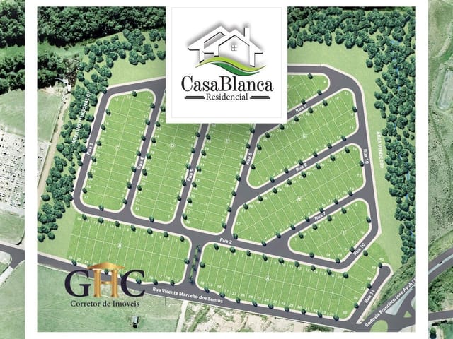 Terreno com 250m², à venda, no bairro LOTEAMENTO CASA BLANCA em SALTO DE PIRAPORA