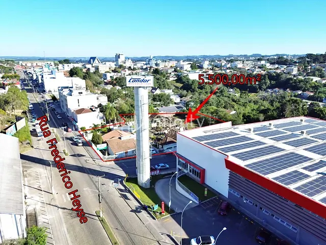 Terreno com 5500m², à venda, no bairro Centro II Alto de Mafra em Mafra