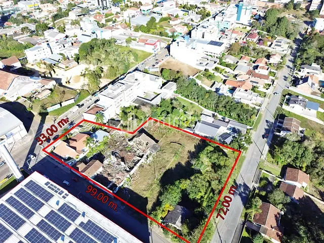 Terreno com 5500m², à venda, no bairro Centro II Alto de Mafra em Mafra