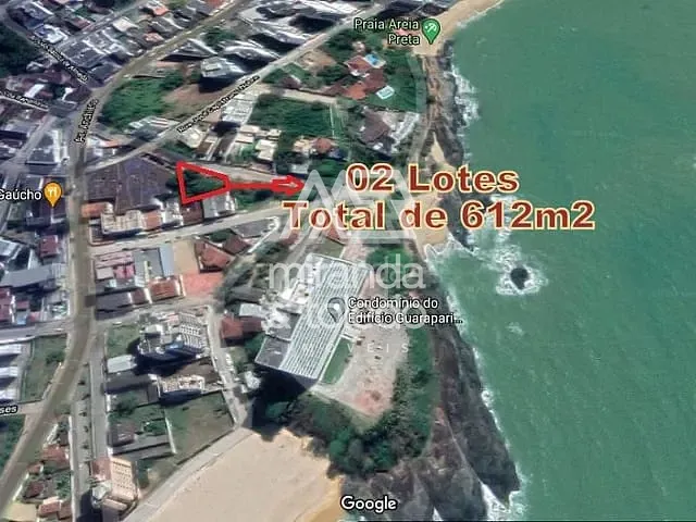 Terreno com 612m², à venda, no bairro Ipiranga em Guarapari