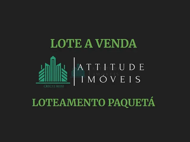 Terreno com 300m², à venda, no bairro Paquetá em Catalão