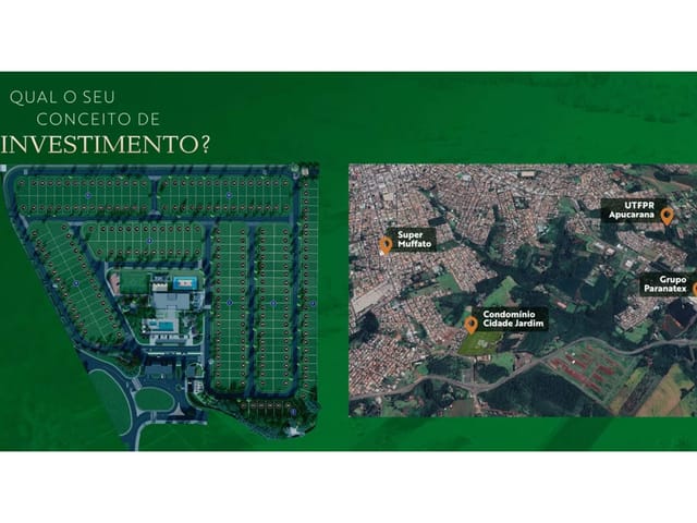 Terreno com 220m², à venda, no bairro Vila Nossa Senhora da Conceição em Apucarana