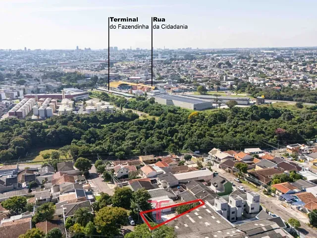 Terreno com 360m², à venda, no bairro Campo Comprido em Curitiba