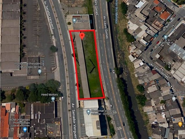 Terreno com 2101m², para alugar, no bairro Rudge Ramos em São Bernardo do Campo