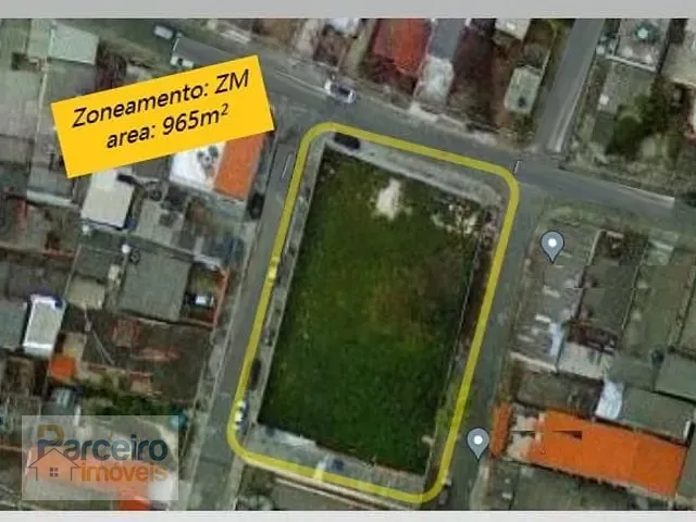 Terreno com 950m², à venda, no bairro Vila Nova Curuçá em São Paulo