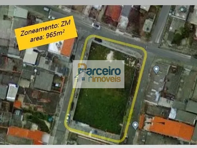 Terreno com 950m², à venda, no bairro Vila Nova Curuçá em São Paulo