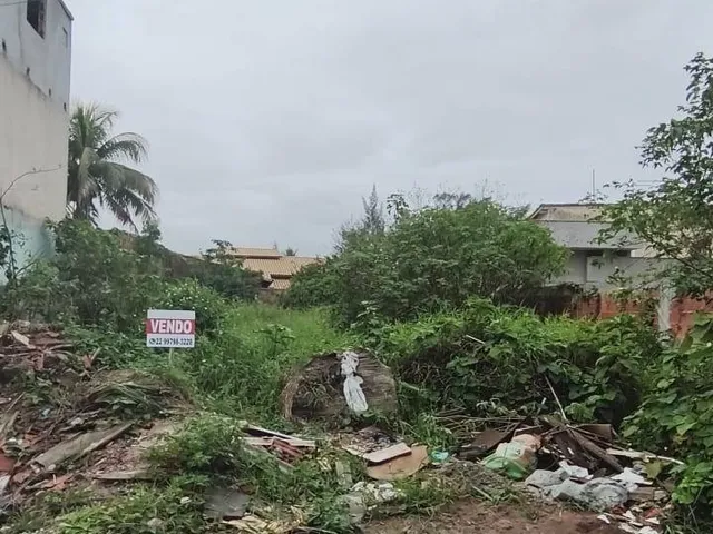 Terreno com 360m², à venda, no bairro Cidade Praiana em Rio das Ostras