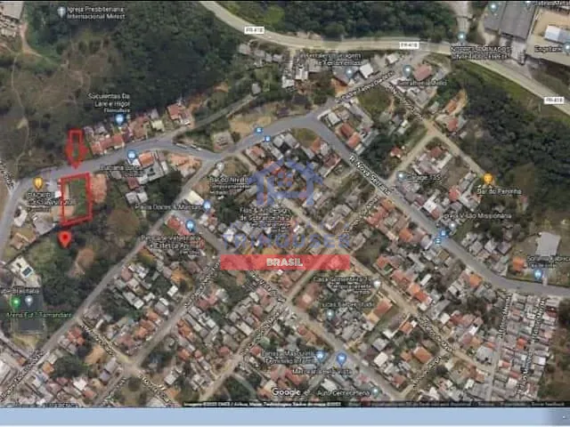 Terreno com 1584m², à venda, no bairro Campina do Arruda em Almirante Tamandaré