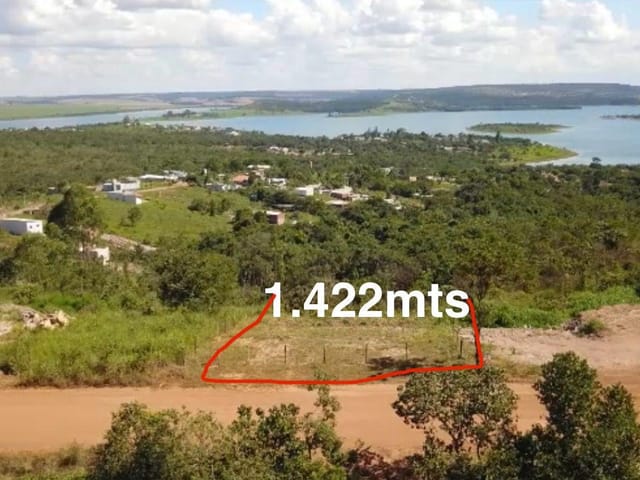 Terreno com 1423m², à venda, no bairro zona rural em Abadiânia