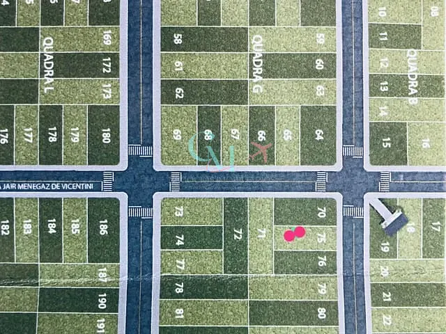 Terreno com 374m², à venda, no bairro centro em Xanxerê