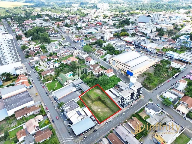 Terreno com 1719m², à venda, no bairro Centro II Alto de Mafra em Mafra