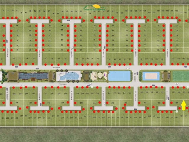 Foto do Terreno - Lotes financiáveis a partir de 159,30m² no Garden Condomínio Clube – ÚLTIMAS UNIDADES - Deltaville - Biguaçu/SC | Costão Sul Imóveis