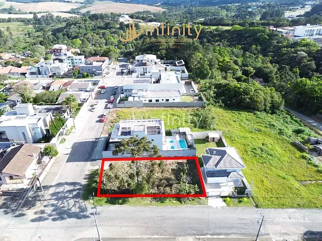 Terreno com 512m², à venda, no bairro Jardim do Moinho em Mafra