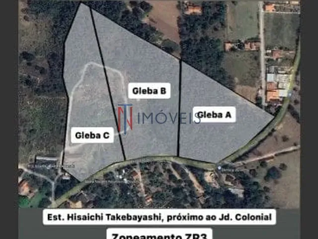Terreno com 71500m², à venda, no bairro Jardim Colonial em Atibaia