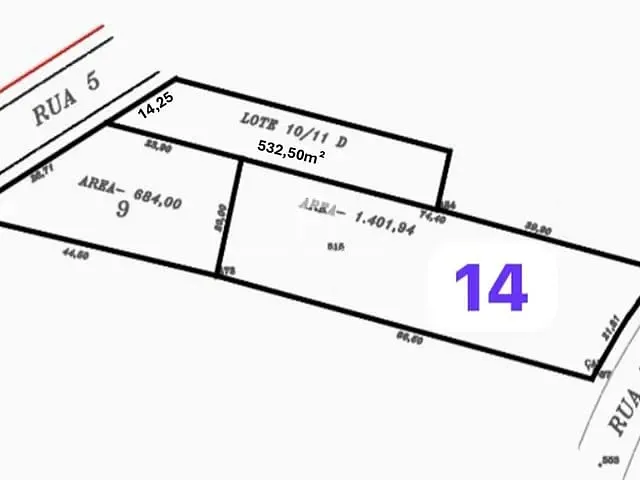 Terreno com 1934m², à venda, no bairro Chácaras Luzia Vicente em Bragança Paulista