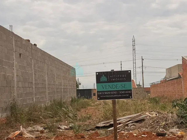Terreno com 250m², à venda, no bairro Residencial Conquista em Catalão