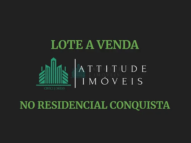 Terreno com 250m², à venda, no bairro Residencial Conquista em Catalão