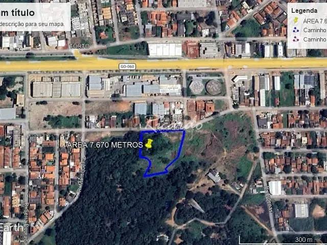 Terreno com 7670m², à venda, no bairro Jardim Petrópolis em Goiânia