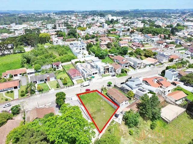 Terreno com 526m², à venda, no bairro Vila Ferroviária em Mafra