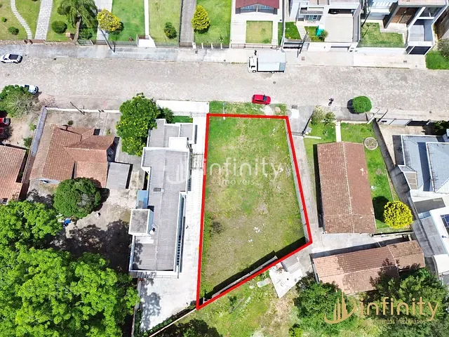 Terreno com 526m², à venda, no bairro Vila Ferroviária em Mafra