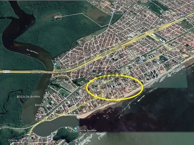Terreno com 500m², à venda, no bairro Centro em Itanhaém