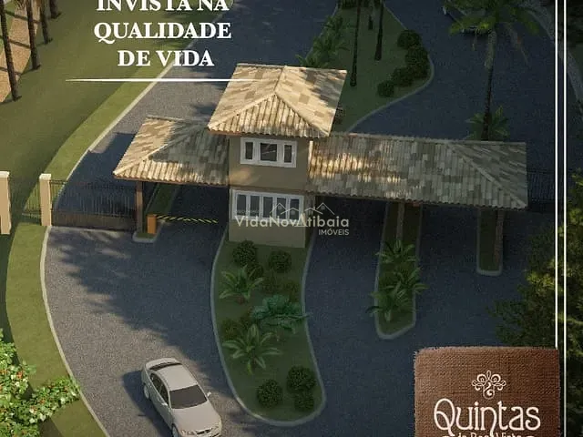 Terreno com 600m², à venda, no bairro Condominio Quintas da Boa Vista em Atibaia