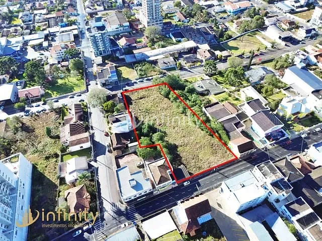 Terreno com 3981m², à venda, no bairro Centro II Alto de Mafra em Mafra
