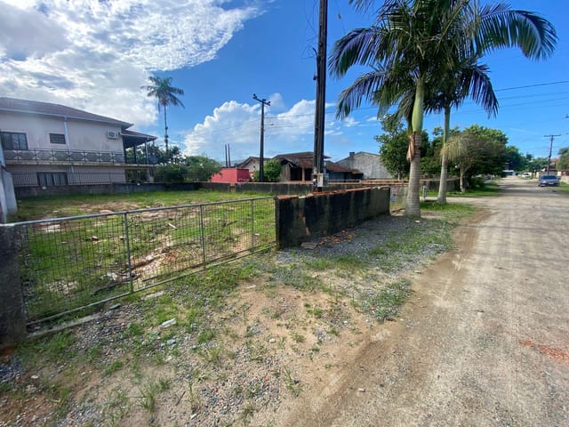 Foto do Terreno - Terreno de Esquina Murado e Aterrado à venda, Bairro Costeira, Balneário Barra do Sul, SC | North Center