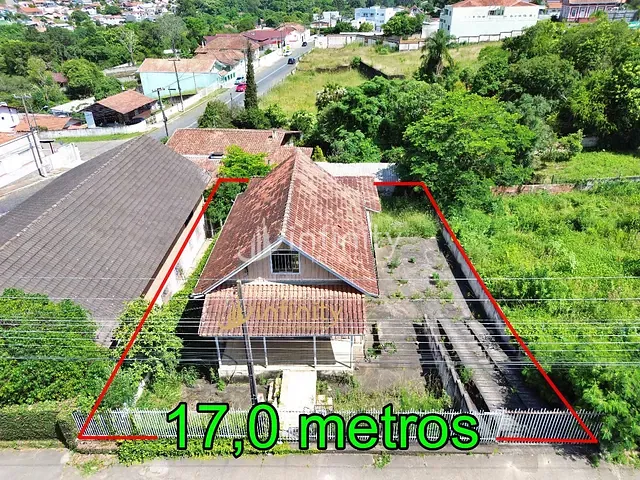 Terreno com 534m², à venda, no bairro Centro I Baixada em Mafra