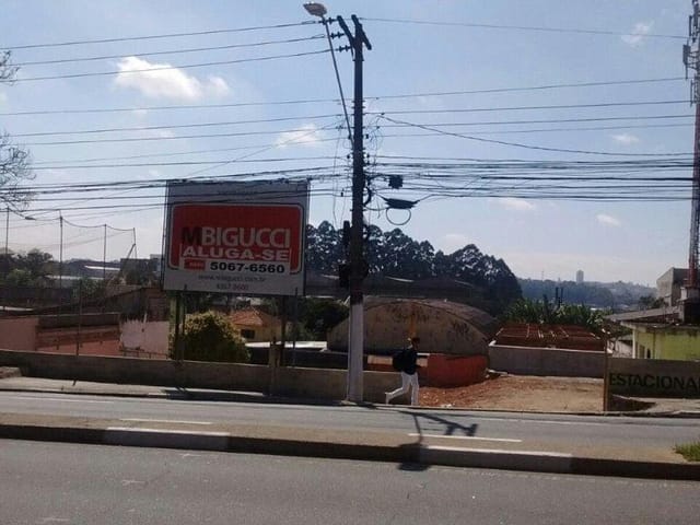 Terreno com 1763m², para alugar, no bairro Jardim em Santo André